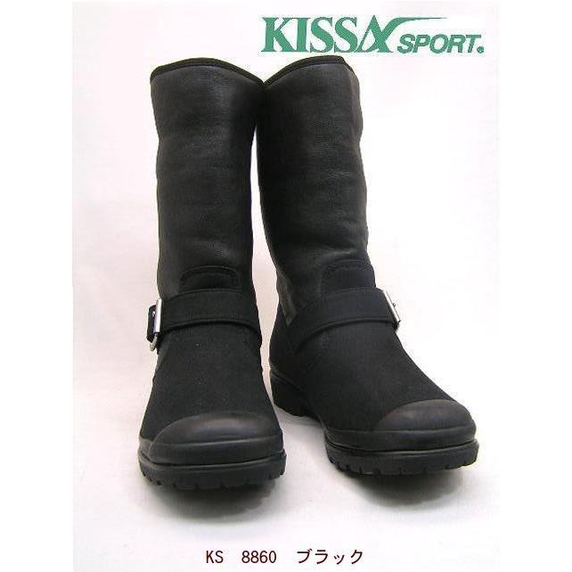 在庫処分特価 Kissa 防寒ブーツ 大幅ダウン キサスポーツ 60ブラック 売り切れ次第終了の限定特価ボア付ブーツ Ks60bk くつのスキップ ヤフー店 通販 Yahoo ショッピング