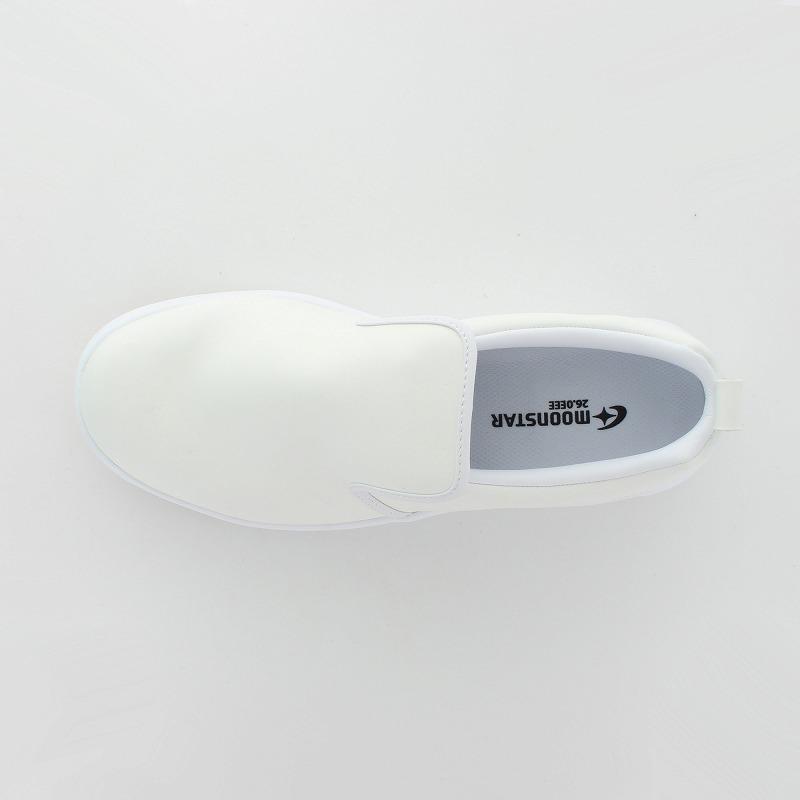 SALE新品●[ムーンスター]★食品厨房 ソフトワーク２００C ホワイト３Ｅ メンズ 衛生  定番  滑りにくい　耐油ソール 作業履き大幅値下げ!/売り切れ次第終了!! | MoonStar | 06