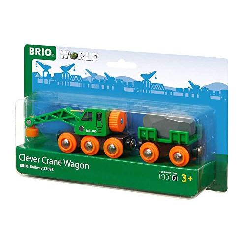 BRIO 緑のクレーンワゴン 33698 【並行輸入】｜runsis-store｜02