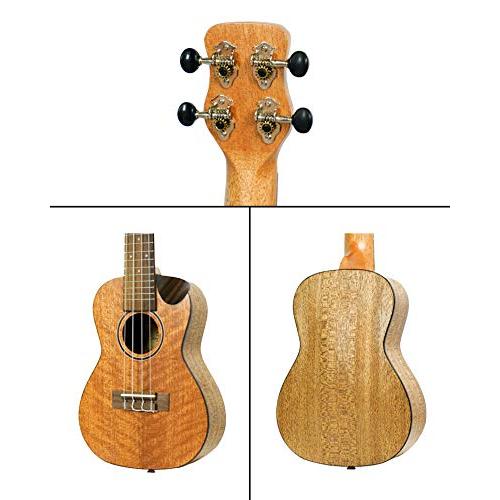 国内正規取扱い店 Journey Instruments Meranti Concert Travel Ukulele - UC770ce Tra 【並行輸入】