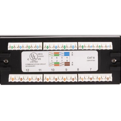 Monoprice Monoprice 24-port Cat6 Patch Panel  110 Type (568A/B Com 【並行輸入】｜runsis-store｜03