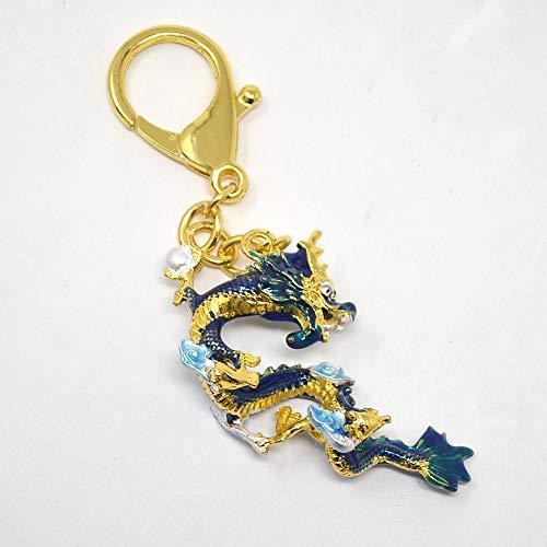 Heavenly Blue Dragon ハンギングキーチェーン W4255 【並行輸入】｜runsis-store｜05