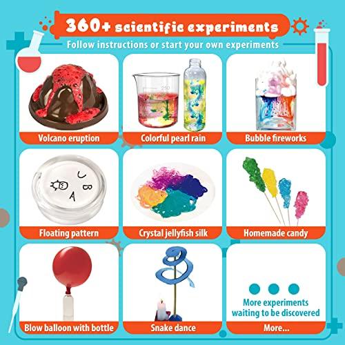 偉大な SOLMOD 科学キット 360以上の子供向け 科学実験 火山科学キット クリスタル成長キット DIY STEM教育玩具 812歳の 【並行輸入】