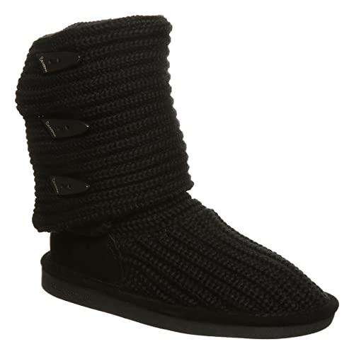 BEARPAW レディースニットロングブーツ US サイズ: 37 M EU / 6 B(M) US カラー: ブラック  【並行輸入】｜runsis-store｜02