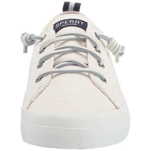 Sperry Top-Sider Crest Vibe Sneaker Women 9 Linen White 【並行輸入】｜runsis-store｜02
