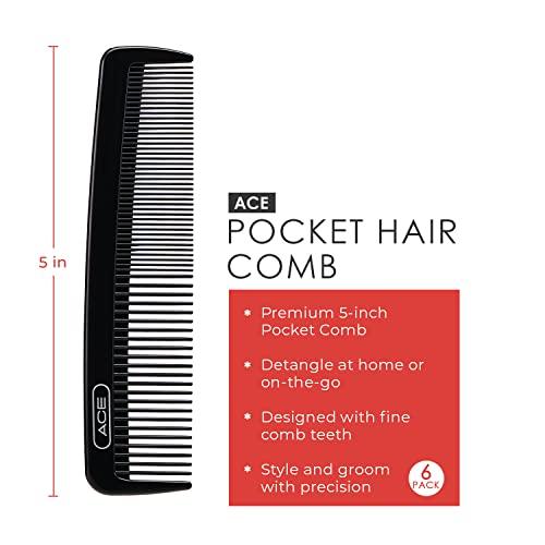 Ace Classic Pocket Hair Comb (Pack of 6) by Goody 【並行輸入】｜runsis-store｜03