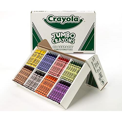 Jumbo Classpack Crayons  25 Each of 8 Colors  200/Box () 【並行輸入】｜runsis-store｜02