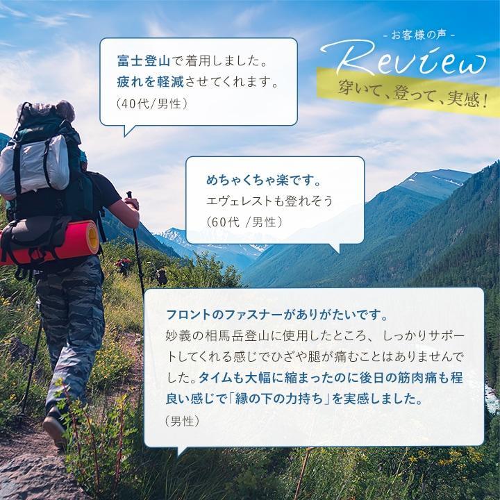 公式 トレッキングタイツ 登山 着圧 日本製 トレイル Runtage トレイルタイツ メンズ レディース_11
