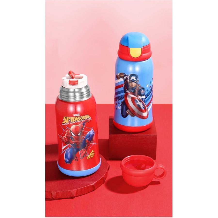 子供水筒 マーベル スパイダーマン 保温保冷 軽量 直飲み 600ml 子供水筒 マーベル スパイダーマン 保温保冷 軽量 直飲み 600ml