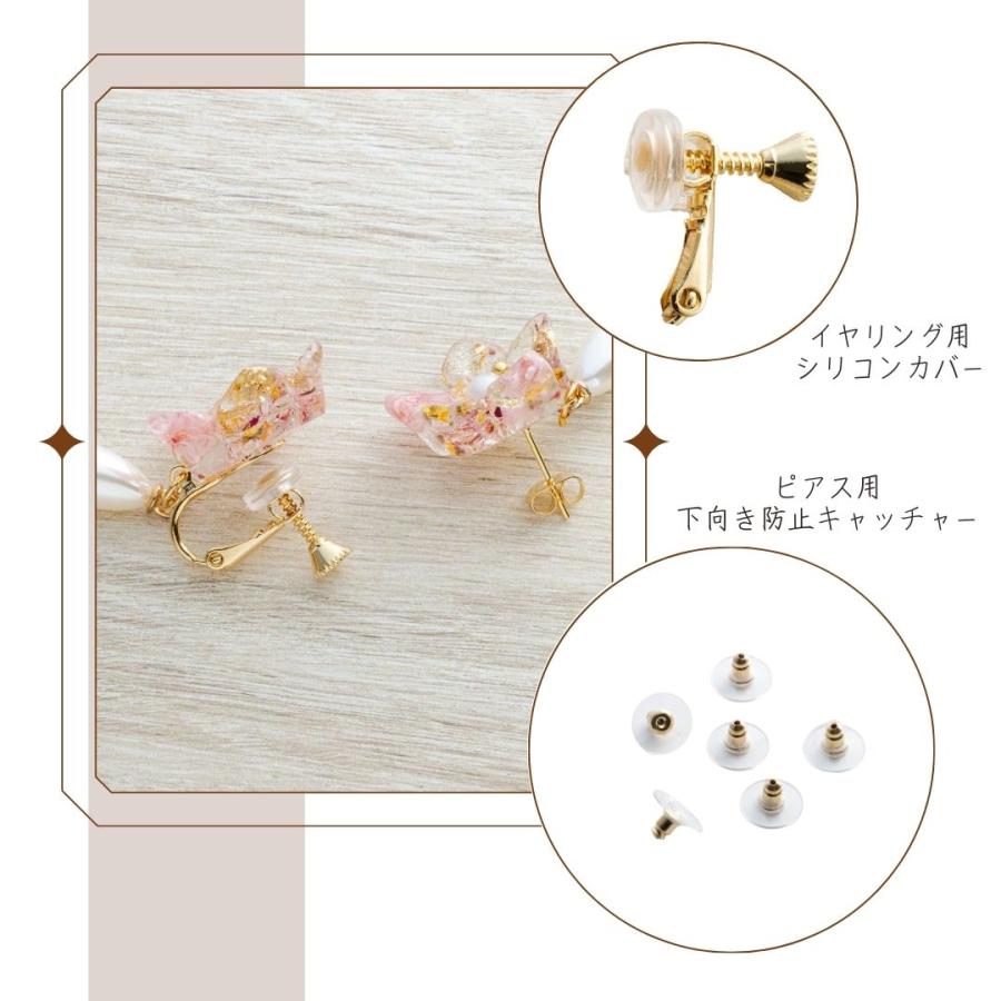 アクセサリー 花 ギフト ピアス イヤリング ドライフラワー フル