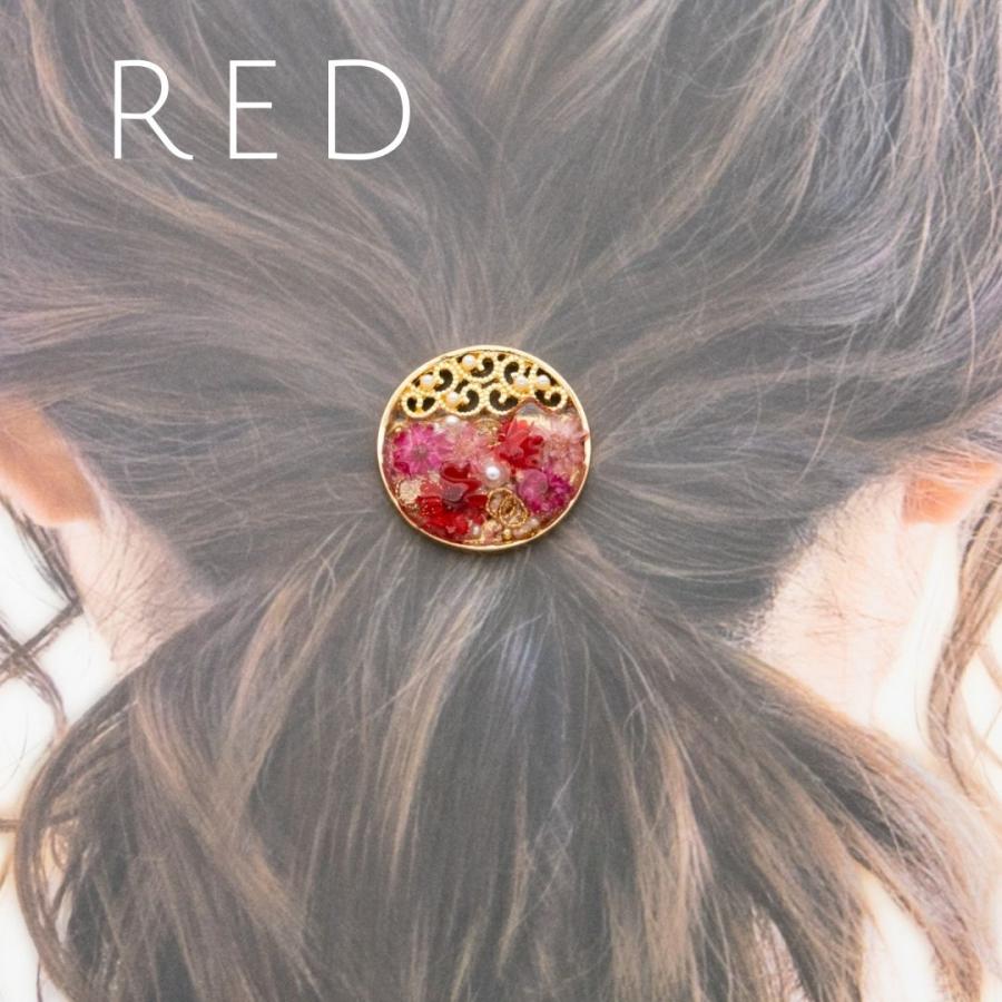 アクセサリー 花 ギフト ヘアゴム ドライフラワー ルリエ おしゃれ