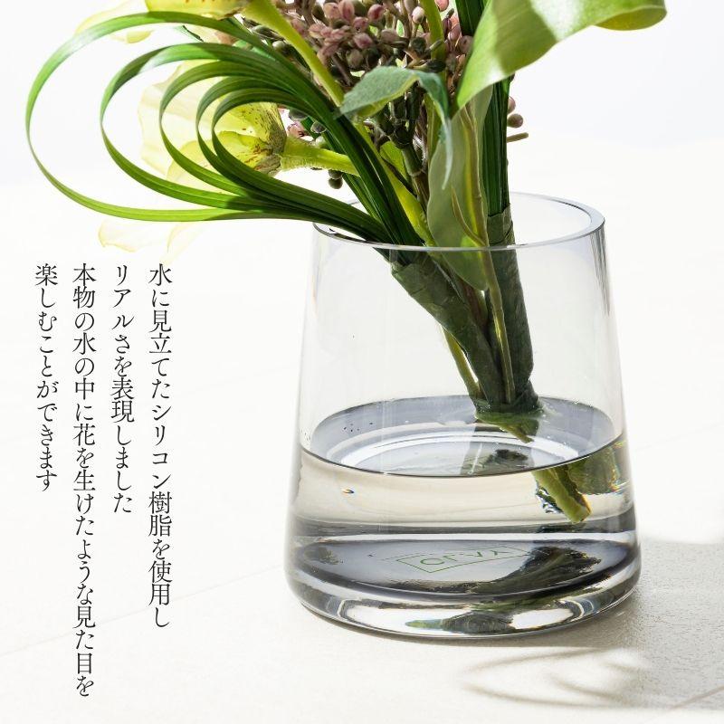 造花 芍薬 シャクヤク アーティフィシャルフラワー 花瓶 新築祝い 結婚
