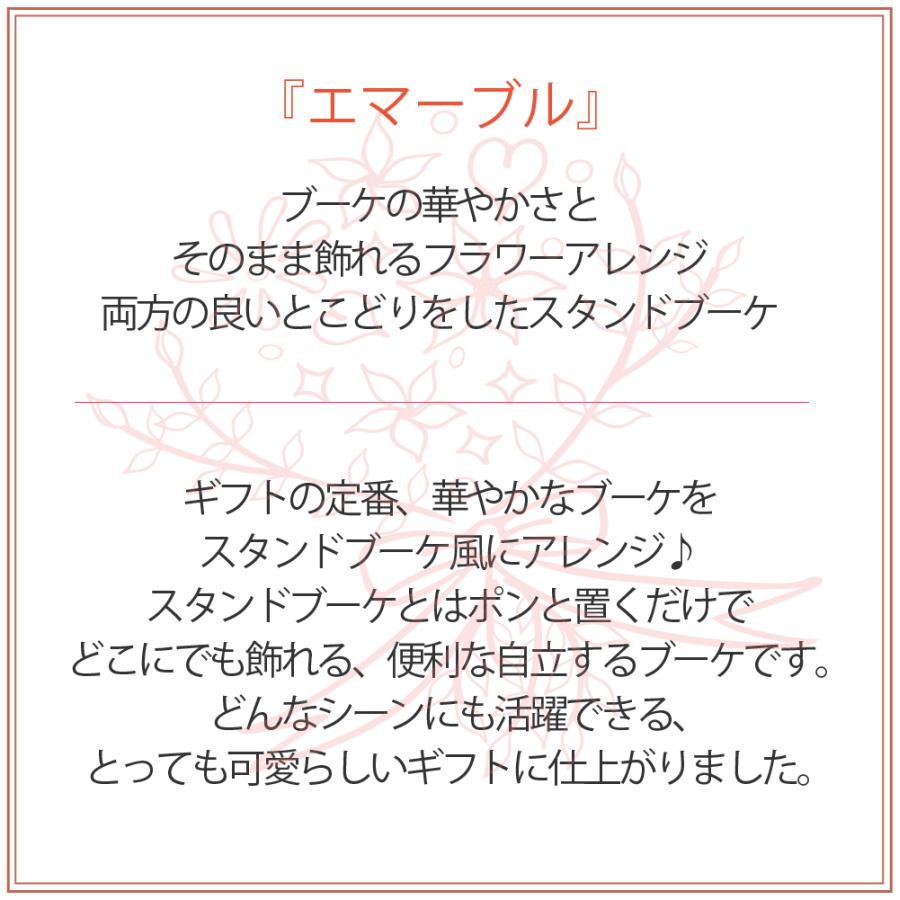 プリザーブドフラワー ギフト 花 エマーブル 退職祝い 花束 スタンドブーケ 結婚祝い 結婚記念日 開店祝い プリザードフラワー プレゼント 母の日 爆買 |  | 01