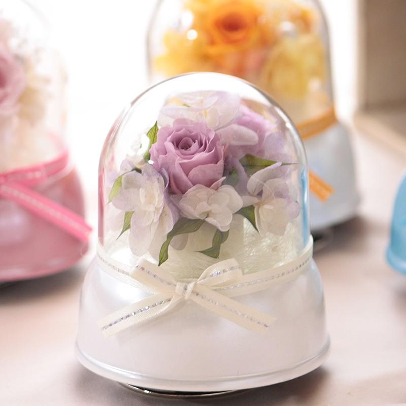 プリザーブドフラワー 仏花 お供え デジール 星に願いをドーム