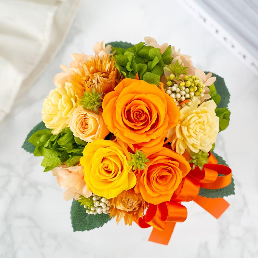 プリザーブドフラワー ギフト 花 ウフル おしゃれ 雑貨 結婚祝い 記念