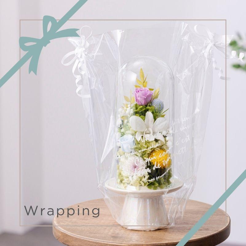 ガラスドーム一対仏花プリザーブドフラワーお手入れ不要 楽天市場】【プリザーブドフラワー仏花 全3種】 ガラスケース