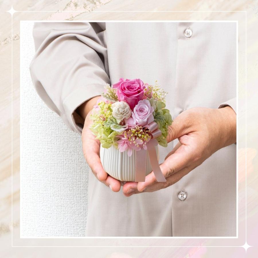 プリザーブドフラワー ギフト 花 レスパース・プレザン 誕生日