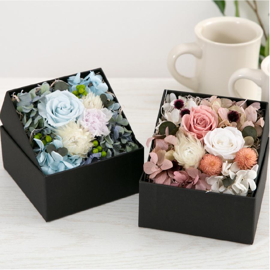 プリザーブドフラワー ギフト 花 ポルト ボックス 結婚祝い 結婚