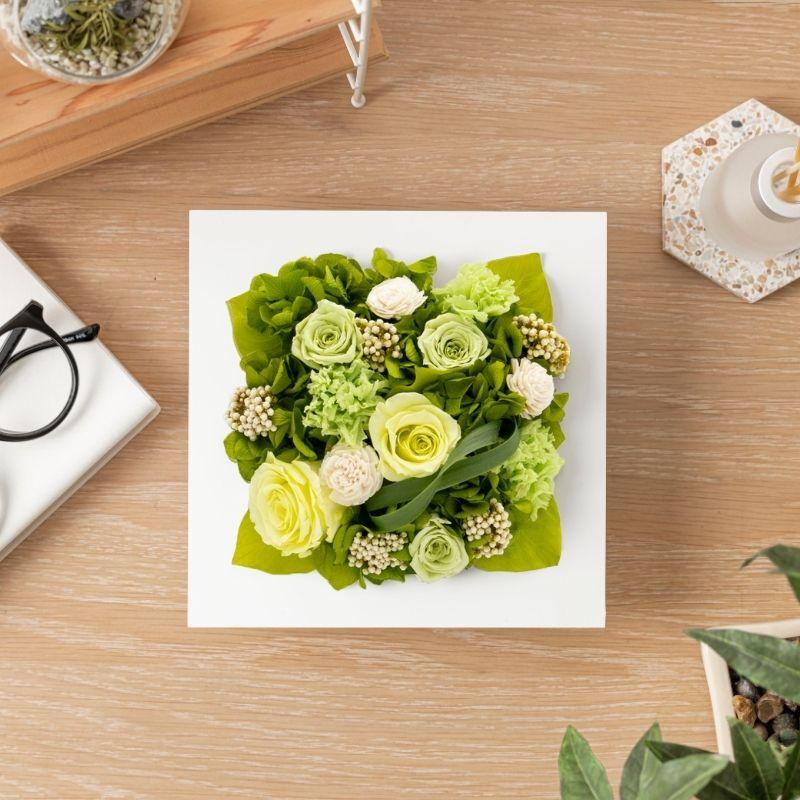 プリザーブドフラワー ギフト 花 プロープル 壁掛け フレーム