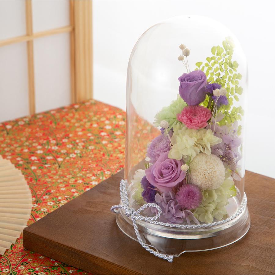プリザーブドフラワー 仏花 お供え トゥージュール ドーム