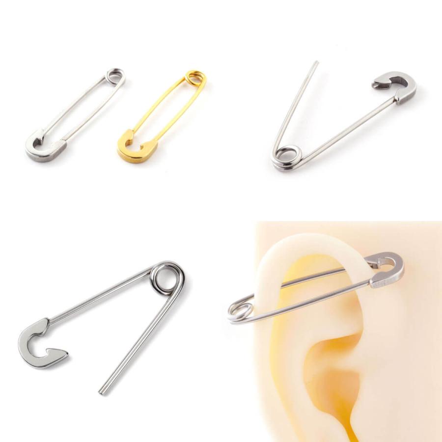 安全ピン 軟骨ピアス ボディピアス 16g 14g ピアス : From da