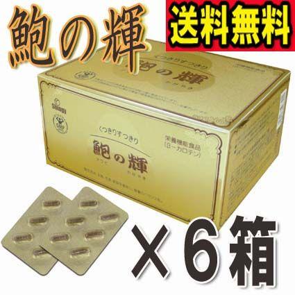 鮑の輝 ９６カプセル×超お得６箱セット ※送料無料 《鮑の輝き ルテイン ゼアキサンチン シンギー》 ※送料無料