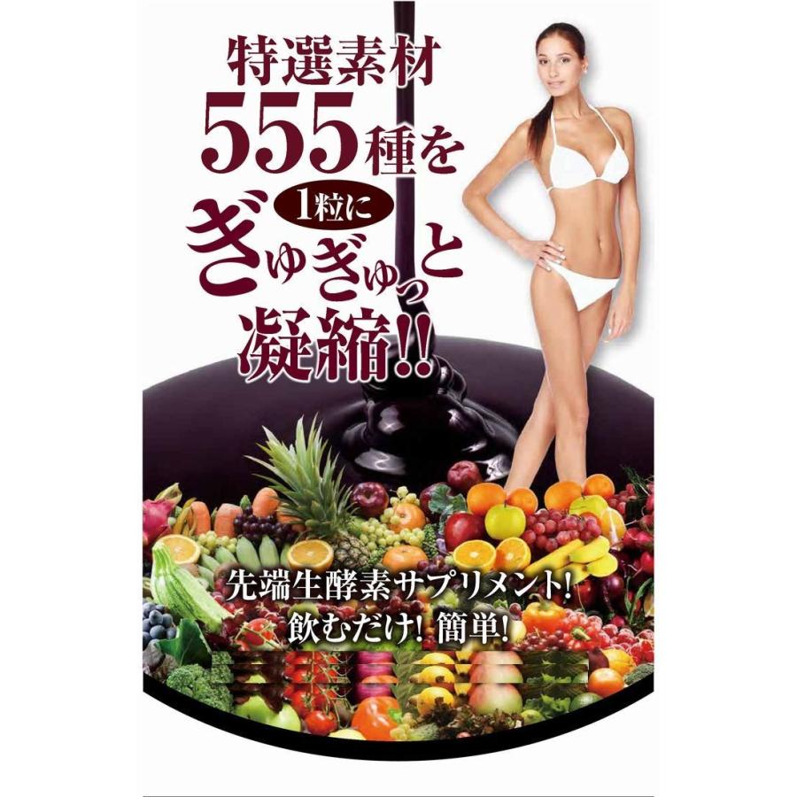 慶次「新品・未開封」美的生酵素555 30日分(60カプセル)×５袋 美的生酵素プレミアム ×超お得6袋 《60カプセル 美的生酵素555が