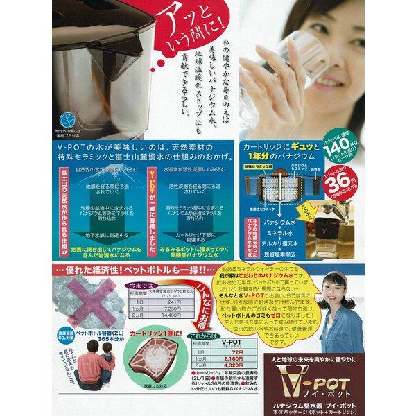V−POT(ブイ・ポット) バナジウム整水器 浄水器 本体《バナジウム