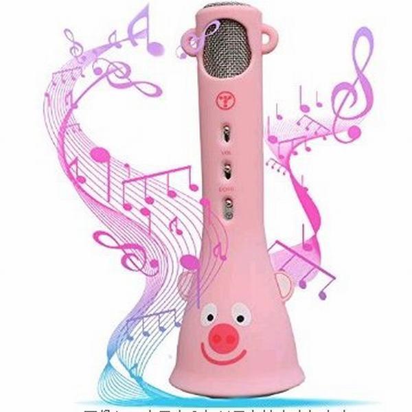 Ya カラオケマイク おもちゃ 誕生日プレゼント 女の子 高音質カラオケ機器 Bluetoothで簡単に接続 Android Iphoneに対応 Wirsindeinteam At