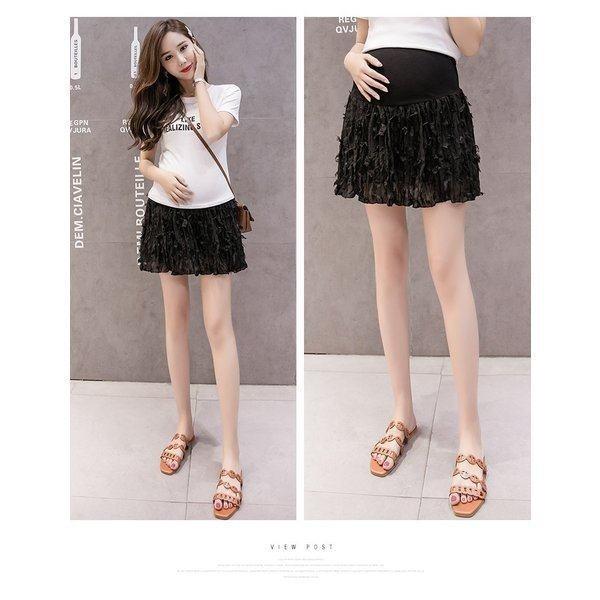 限定製作 プリーツスカート 妊婦服 レディース マタニティウエア 春夏 ミニ丈スカート 大きいサイズ ママ 産前産後対応 おしゃれ マタニティスカート カジュアル 着痩せ Materialworldblog Com