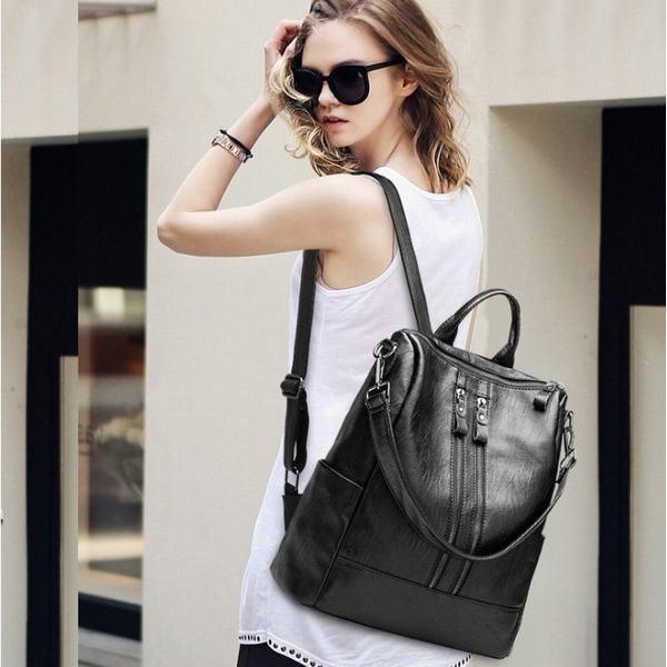 本革 牛革 リュック リュックサック レディース レディース バックパック デイパック リュックサック デイパック レディース レザーバッグ 通勤 C 通学 ショルダーバッグ るりことばストア おしゃれ 牛革 ベストセラー