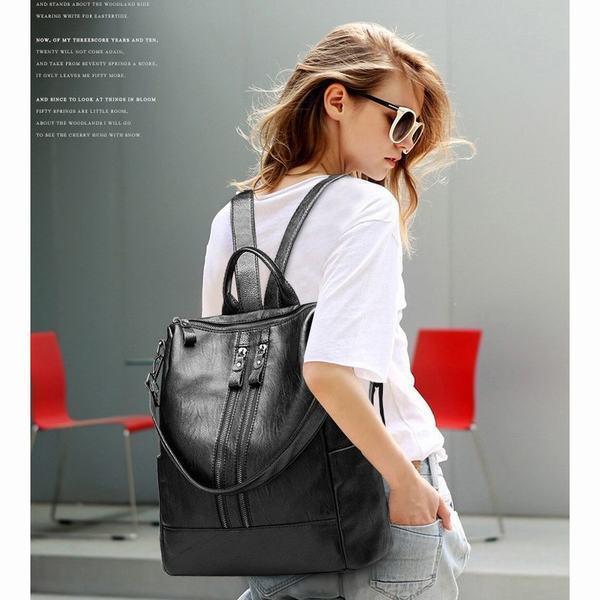 本革 牛革 リュック リュックサック レディース レディース バックパック デイパック リュックサック デイパック レディース レザーバッグ 通勤 C 通学 ショルダーバッグ るりことばストア おしゃれ 牛革 ベストセラー