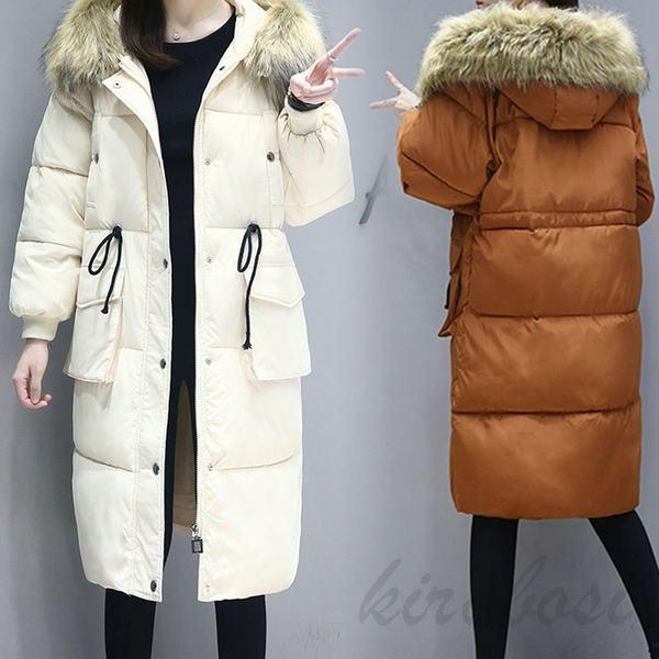 安いそれに目立つ 通勤 冬服 防風 防寒 冬アウター ロングコート ファスナー エレガント アウター 軽量 ジャケット ロング丈 レディース 通学 カジュアル おしゃれ 中綿コート サイズ キャメル Mail Invent1 Nyts Edu