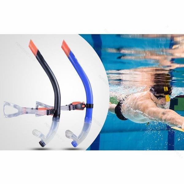 シュノーケル スイムグッズ 水泳練習用具 フロント 水泳?競泳トレーニング用具 シニア ジュニア センターシュノーケル スノーケル|rurikotobastore|05