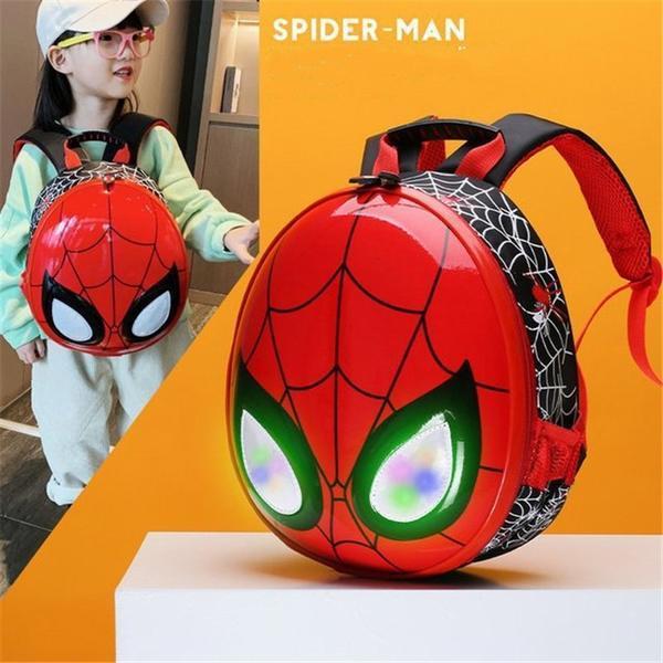 激安通販新作 マーベル スパイダーマン 子供用リュックサック 幼児向き キッズ リュック 軽量仕上げ 保育園 女の子 男の子 Egg 型 Cisama Sc Gov Br