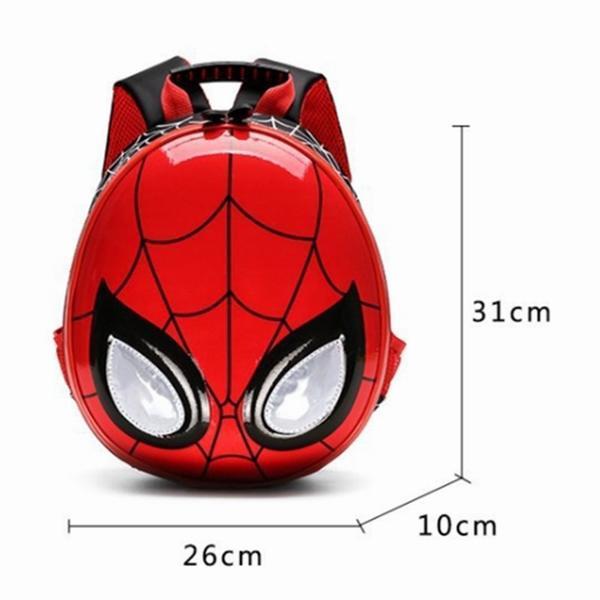 激安通販新作 マーベル スパイダーマン 子供用リュックサック 幼児向き キッズ リュック 軽量仕上げ 保育園 女の子 男の子 Egg 型 Cisama Sc Gov Br
