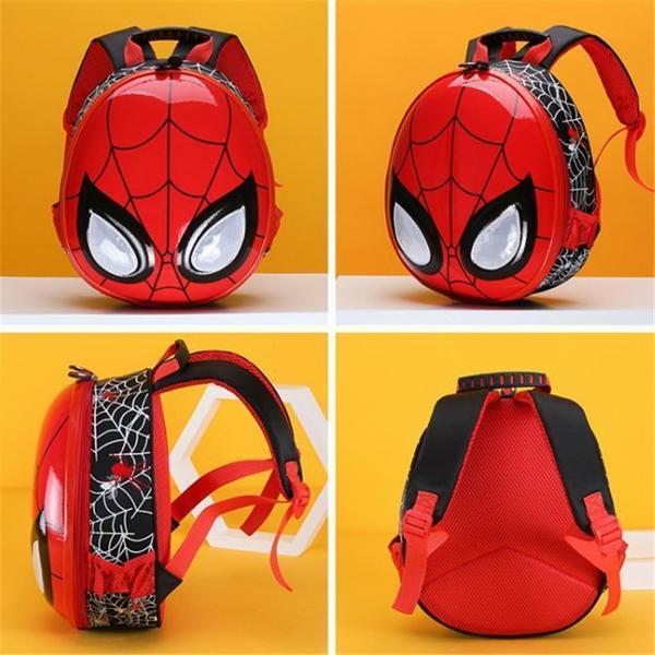 激安通販新作 マーベル スパイダーマン 子供用リュックサック 幼児向き キッズ リュック 軽量仕上げ 保育園 女の子 男の子 Egg 型 Cisama Sc Gov Br