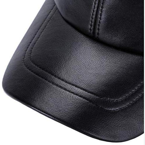レザー キャップ 羊革 メンズキャップ 帽子 野球帽 : BELL SHOP - 通販