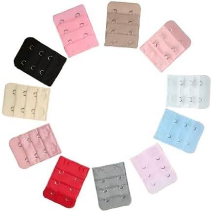 ブラジャー 日本正規品 延長ホック マタニティー マタニティーブラ 大きいサイズ インナー 妊婦 カラフル 約19mm 11枚組 出産 2列 ピッチ幅