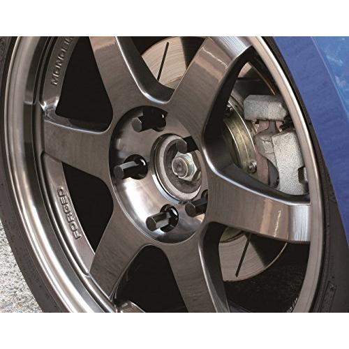 KYO-EI ( 協永産業 ) ホイールナット 極限 HEPTAGON NUT 【 M12 x P1.25 】 袋タイプ 【 ブラック 】 全長42mm HPF3B4|ruru3-store|04