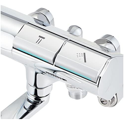 TOTO 浴室用水栓 タッチスイッチ 吐水パイプ170mm TMN40TE3 (エアインシャワー・めっき丸型) - 2