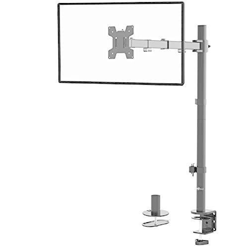 正規輸入品保証 のwali 耐荷重 M001xl ブラック エクストラトールシングルlcdモニター 完全に調節可能なデスクマウント 最大27インチ スマホ タブレット パソコン 22ポンドまでのスクリーン1枚に対応 耐荷重 M001xl ブラック A B01iwoccow 2512 エクストラトール