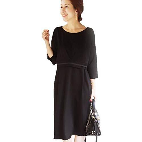 Milk Tea マタニティ ワンピース ワンピ 授乳服 ワンピース レディ パリス マタニティウエア ブラック お宮参り お呼ばれ 春 ワンピ フォーマル 秋 A B01mxdu2af 2711 Onepiece 事務服 冬 Ruru