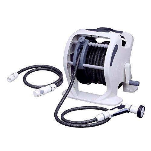 タカギ(Takagi) ホース ホースリール かんたん接続 マーキュリーIIツイスター 30m 巻き取りやすい モノトーン RT630SK  【安心のメーカー2年間保証】 :a-B076RPS4R2-20220710:ruru - 通販 - Yahoo!ショッピング