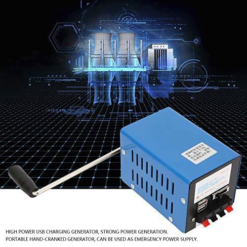 最新の激安 手動dcクランクジェネレーター ポータブル発電機ハイパワー手動クランク式充電発電機usb充電緊急ダイナモーター電源 Discoversvg Com