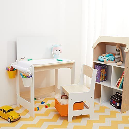 Toffy & Friends 子ども用テーブル 椅子セット 木製 キッズテーブル