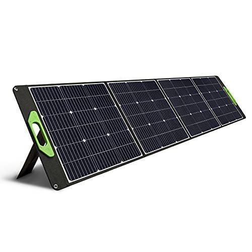 安値 ruruEENOUR ソーラーパネル 200W 18V 36V切替可能 折りたたみ式