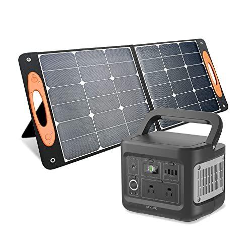 激安価格と即納で通信販売 ruruSTYLED ポータブル電源 403Wh ソーラー