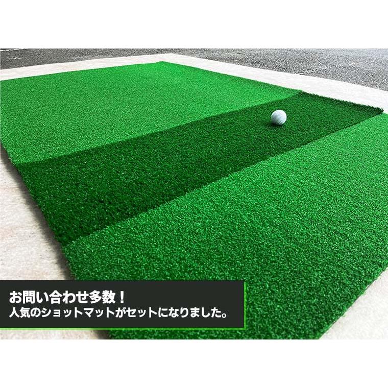 Ruruオリジナルゴルフ練習用ショットマット スイング練習用マット