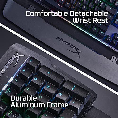 Hyperx Alloy Mkw100 Rgbメカニカルゲーミングキーボード 赤軸 ゲーマー向け メーカー 2年保証 4p5e1aa Aba ブラック A B09tld6cnd 2715 Ruru 通販 Yahoo ショッピング